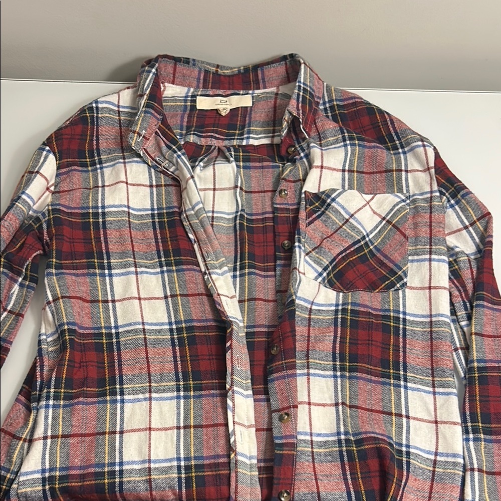 Red and White Flannel
